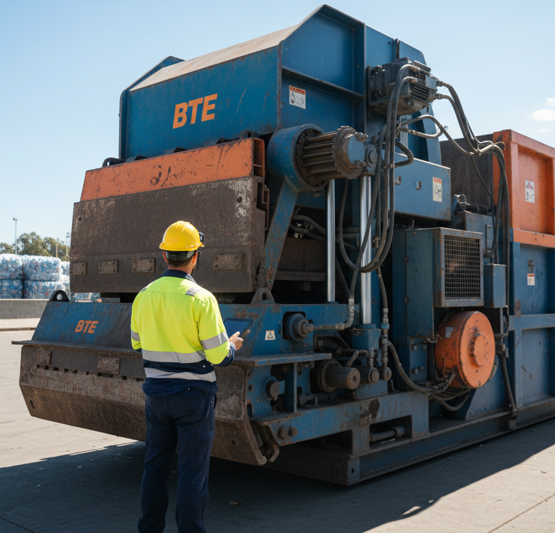 How Often BTE Compactors Need Servicing in Australian Conditions | Wastecorp Equipment