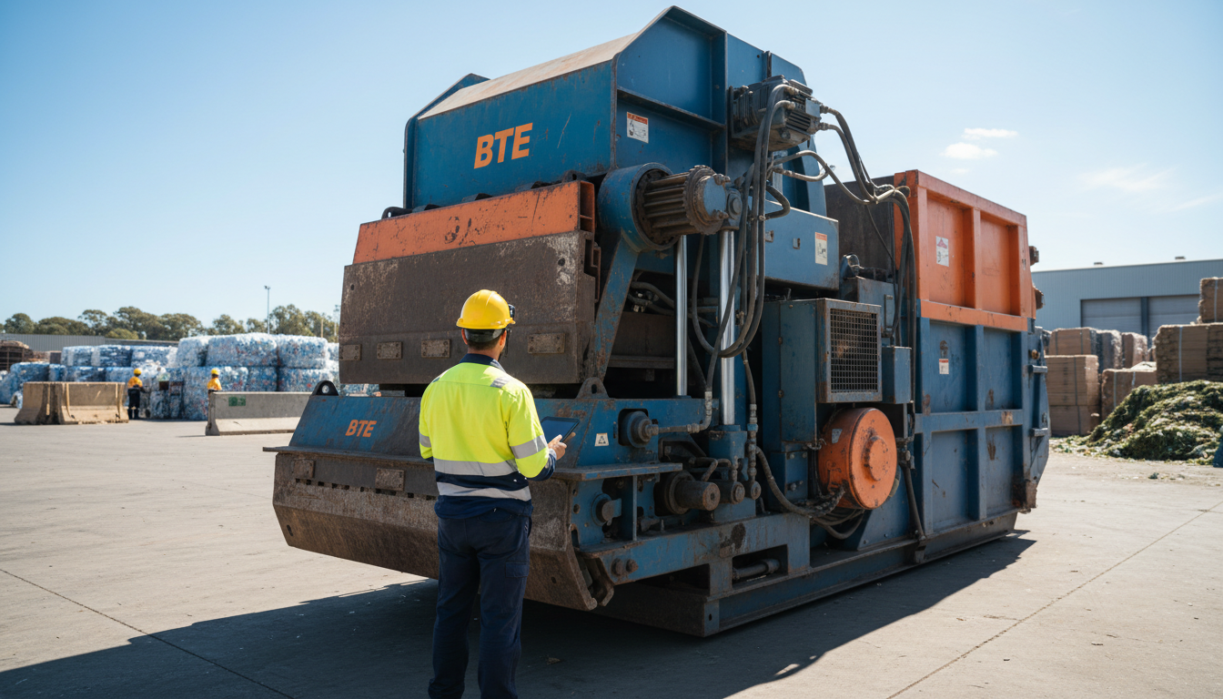BTE Compactor Servicing Australia: Maintenance Intervals