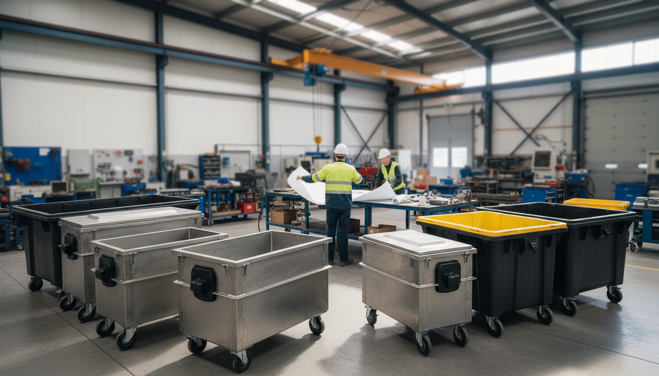Cost of Custom Industrial Bins in Australia: Pricing Factors